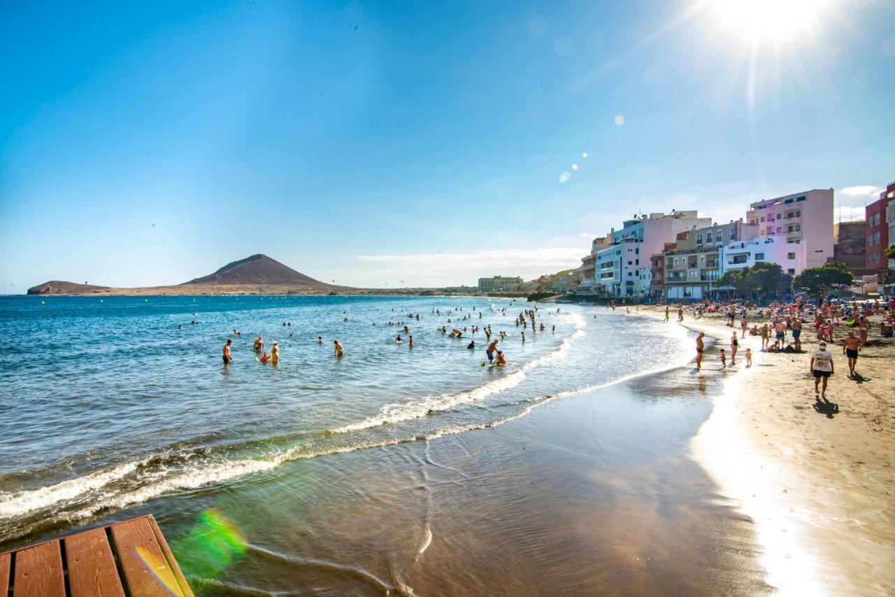 Alquilaencanarias El Medano Junto A La Playa Bagian luar foto